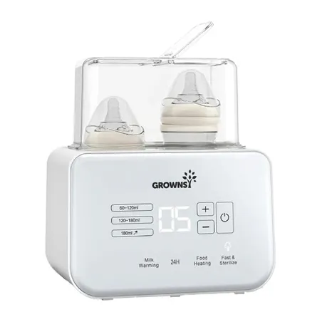 Grownsy multifunctional bottle warmer (white)